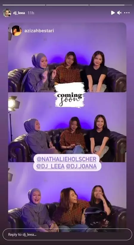 Potret aktivitas terkini Nathalie Holscher © Instagram/@nathalieholscher Potret aktivitas terkini Nathalie Holscher © Instagram/@nathalieholscher