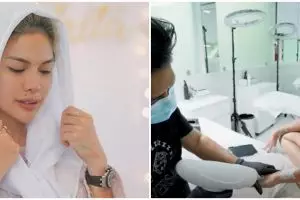 9 Momen Nikita Mirzani hapus tato, beralasan biar bisa cepat menikah