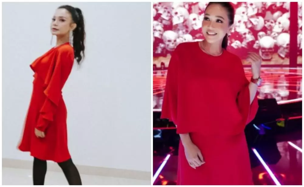 beda gaya Rossa dan Maia Estianty di panggung © berbagai sumber