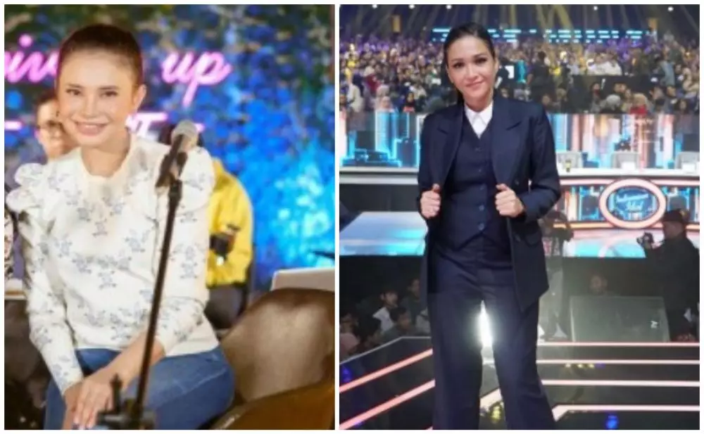 beda gaya Rossa dan Maia Estianty di panggung © berbagai sumber