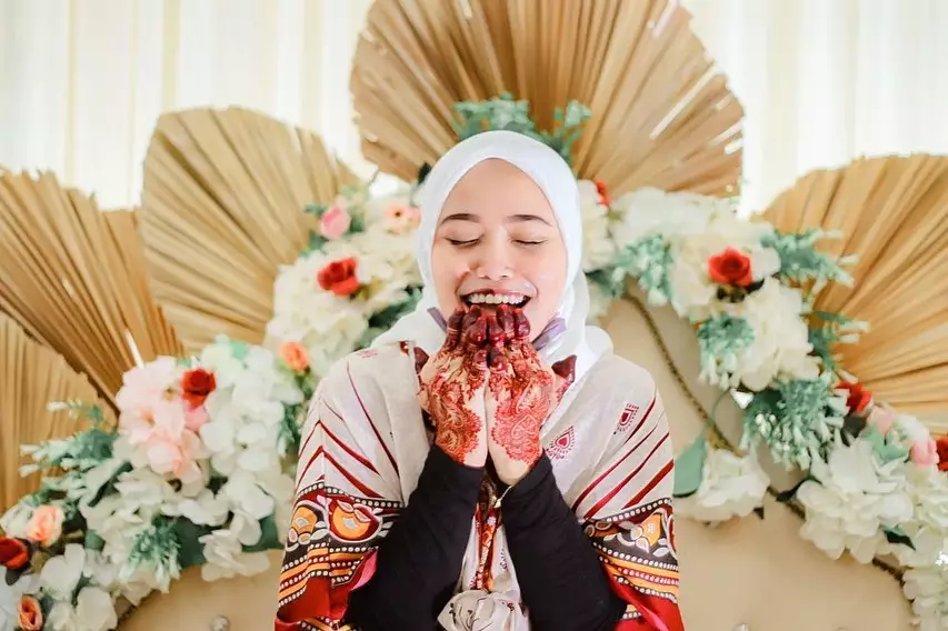 pengantin tangan bengkak © Instagram pengantin tangan bengkak © Instagram