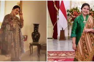 Tampil anggun, ini 6 momen Kahiyang dikukuhkan jadi ibu asuh taruna