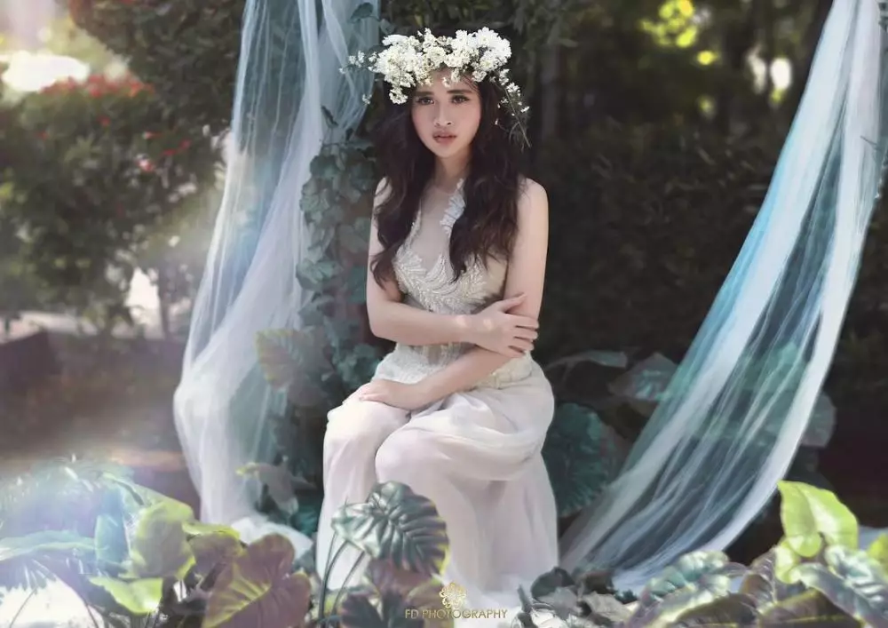 potret Gritte Agatha bermakeup tebal © 2021 brilio.net