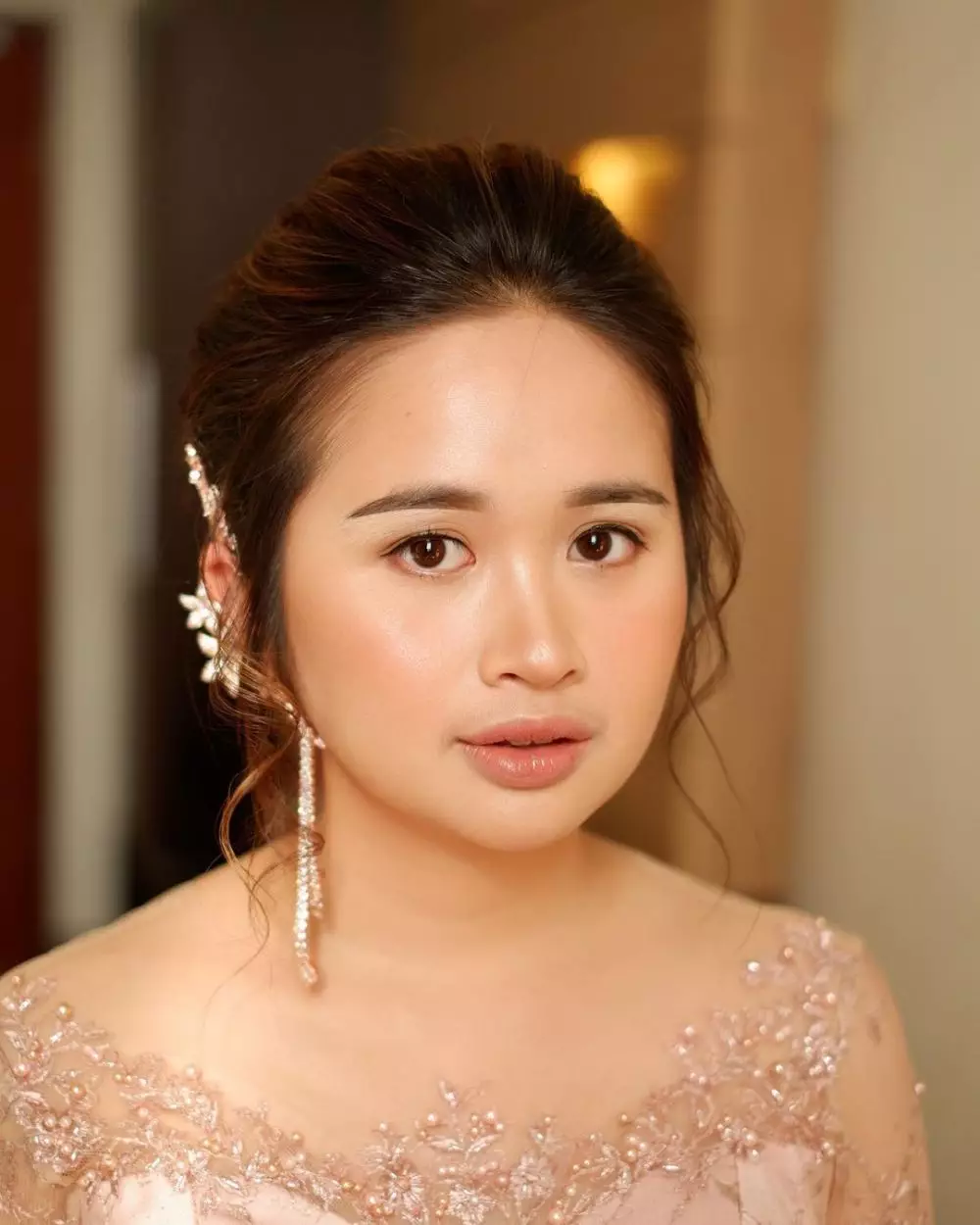 potret Gritte Agatha bermakeup tebal © 2021 brilio.net