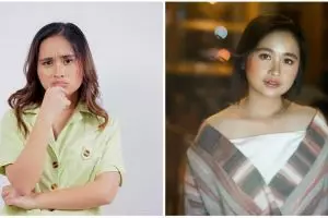 Kerap tampil natural, ini 10 potret Gritte Agatha ber-makeup tebal