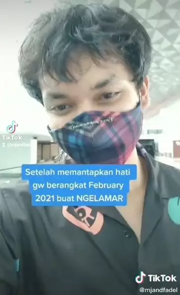 lamaran di pertemuan pertama TikTok