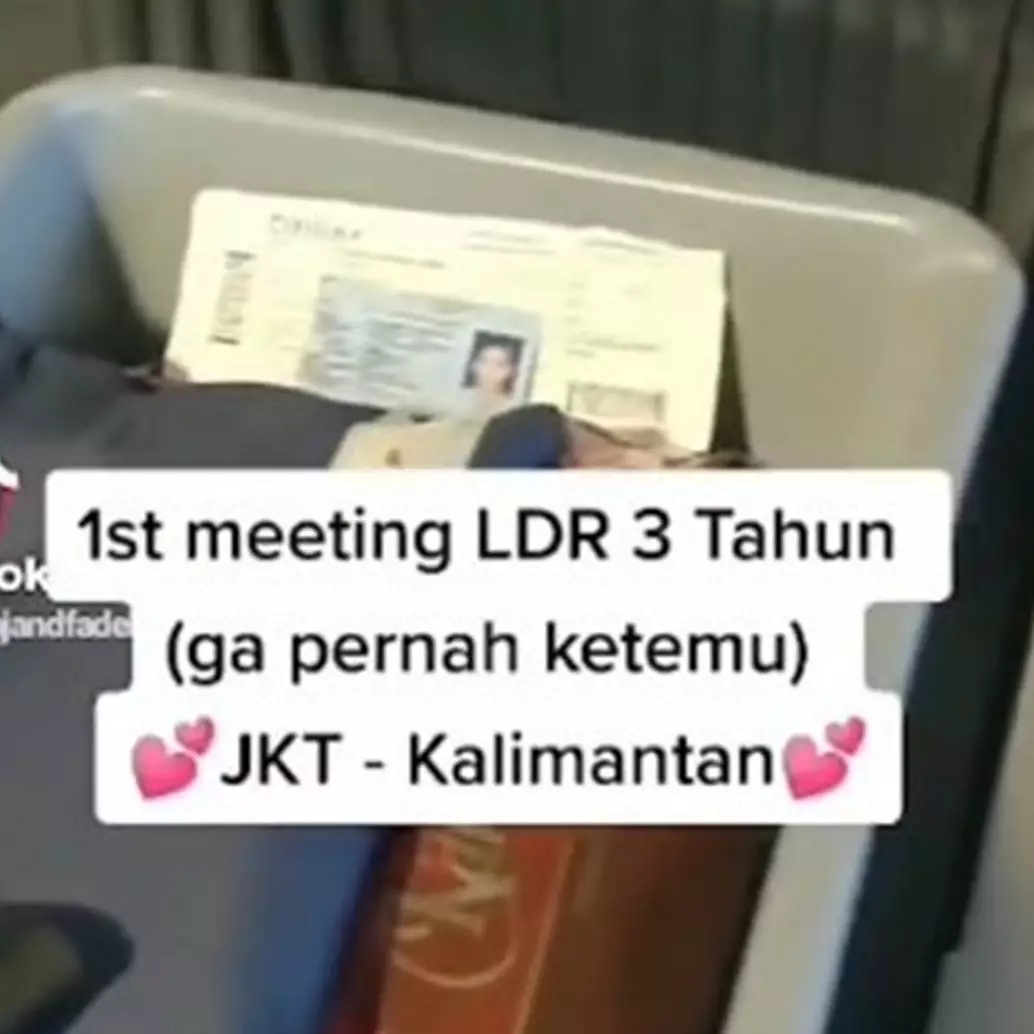 Kisah romantis, 3 tahun LDR dan lamar kekasih pada pertemuan pertama