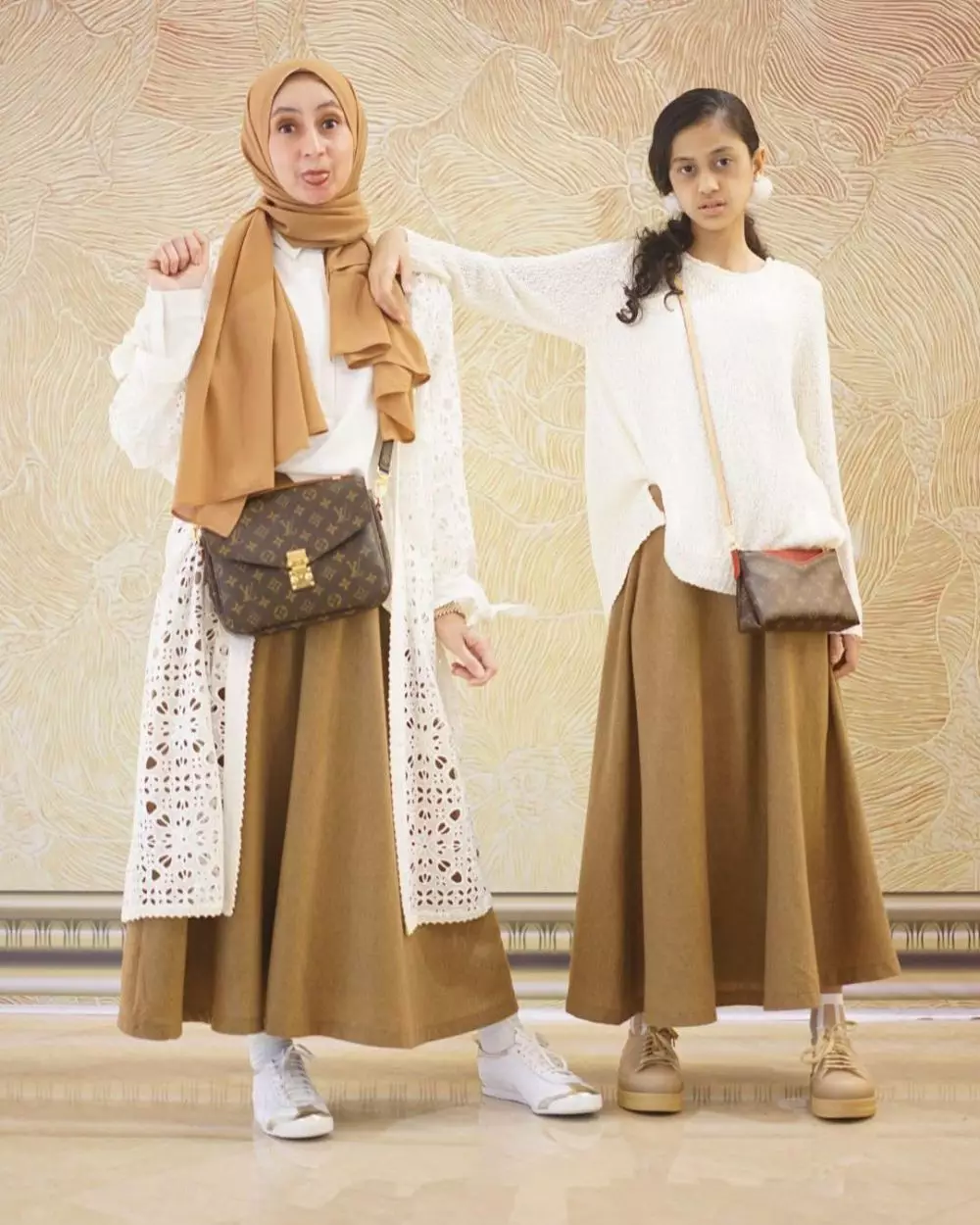 kebersamaan avi basalamah dan putrinya © instagram