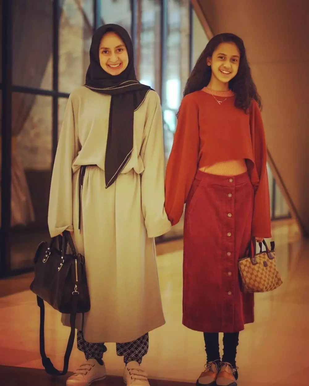 kebersamaan avi basalamah dan putrinya © instagram