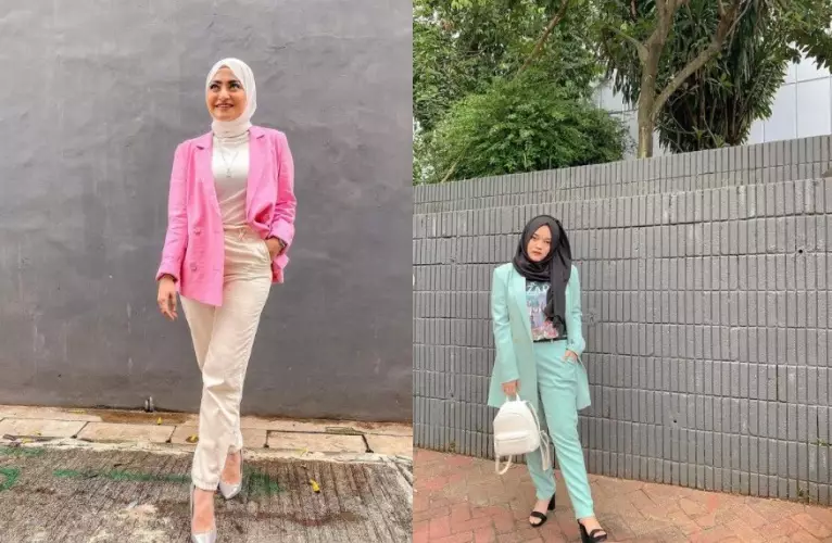 Beda gaya Nathalie Holscher dan Putri Delina Instagram/@nathalieholscher dan @putridelinaa