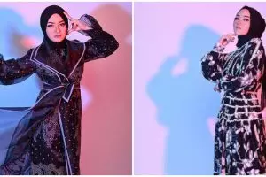 8 Beda gaya Nathalie Holscher dan Putri Delina, hjabnya jadi sorotan