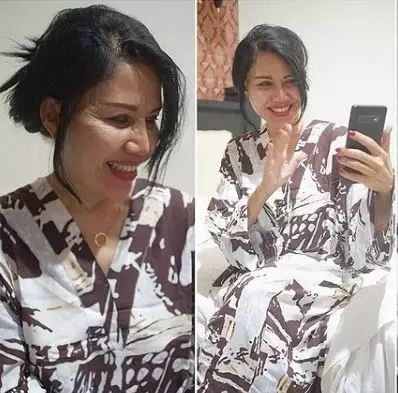Potret Rita Sugiarto tampil natural © Instagram/@ritsu1909 Potret Rita Sugiarto tampil natural © Instagram/@ritsu1909
