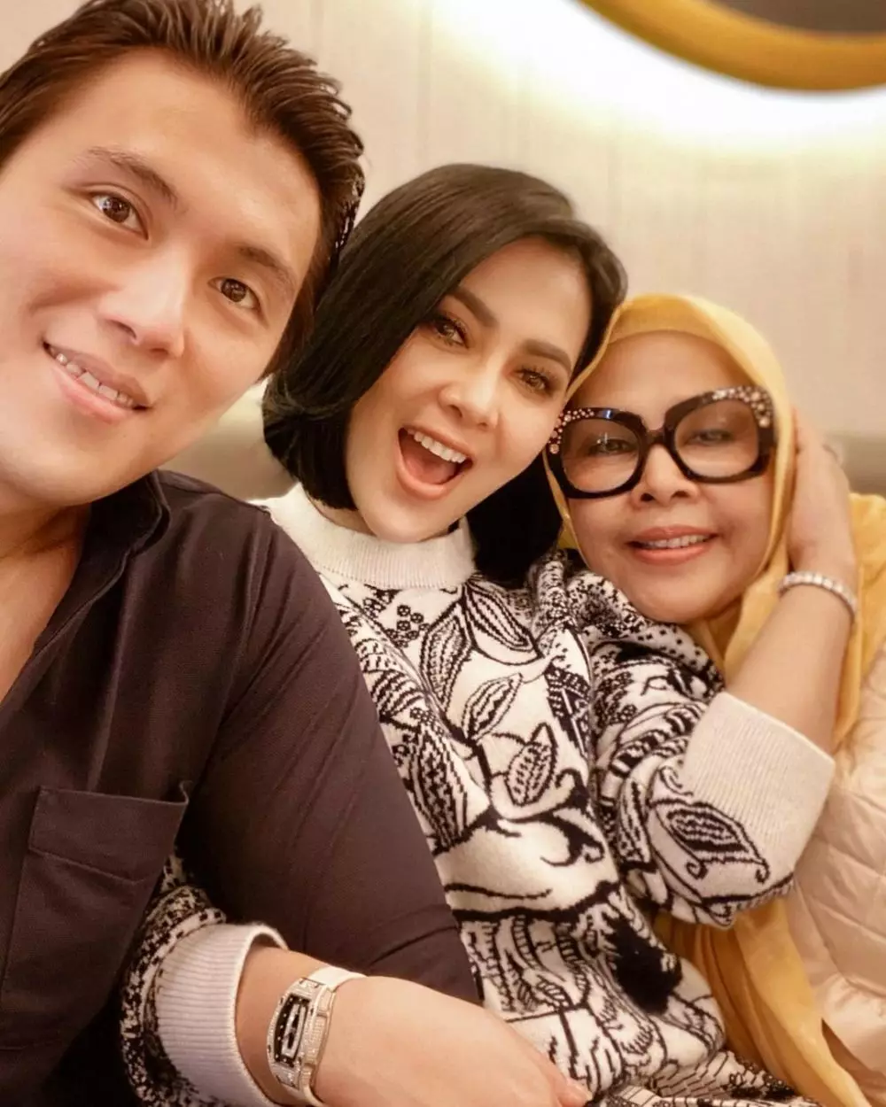 reino dan mertua © Instagram