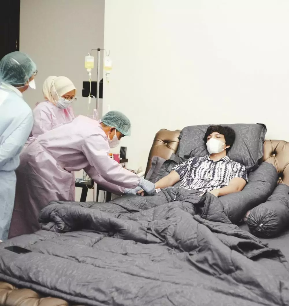 atta positif covid kedua kali © Instagram