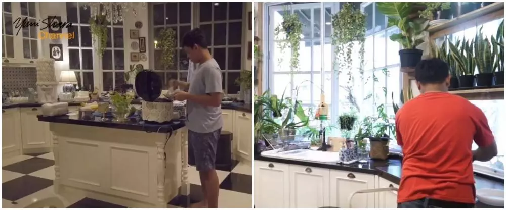 penampakan dapur diva © Instagram