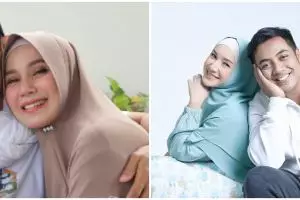 8 Momen ustaz Tanah Air tampil kompak dengan istri, pakai baju senada