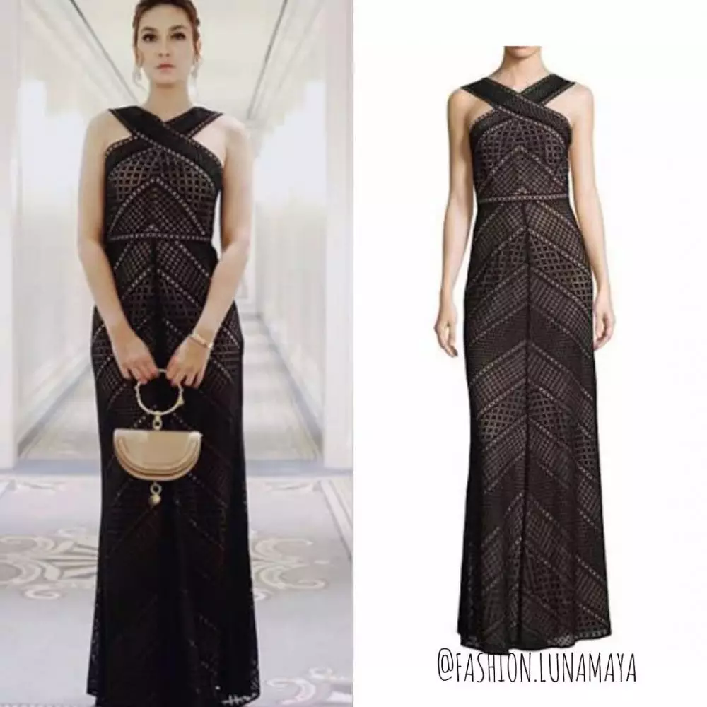 harga oufit kondangan luna maya © Instagram