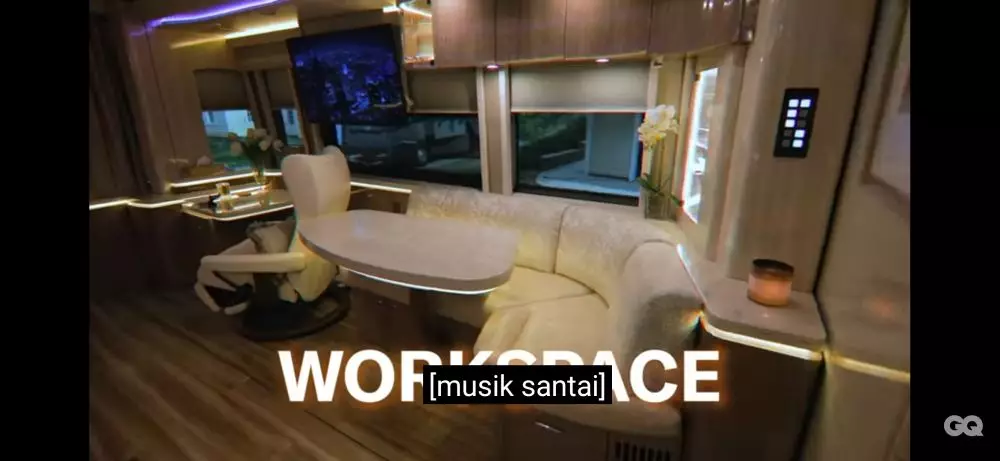 Penampakan tur bus milik Justin Bieber © 2021 brilio.net