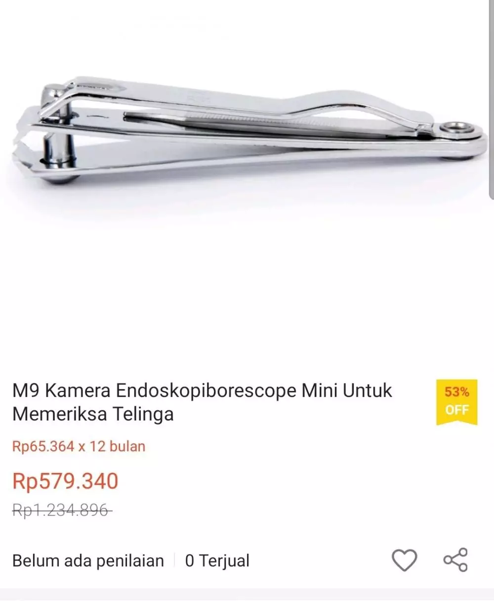 Potret lucu dagangan di onlshop © Twitter