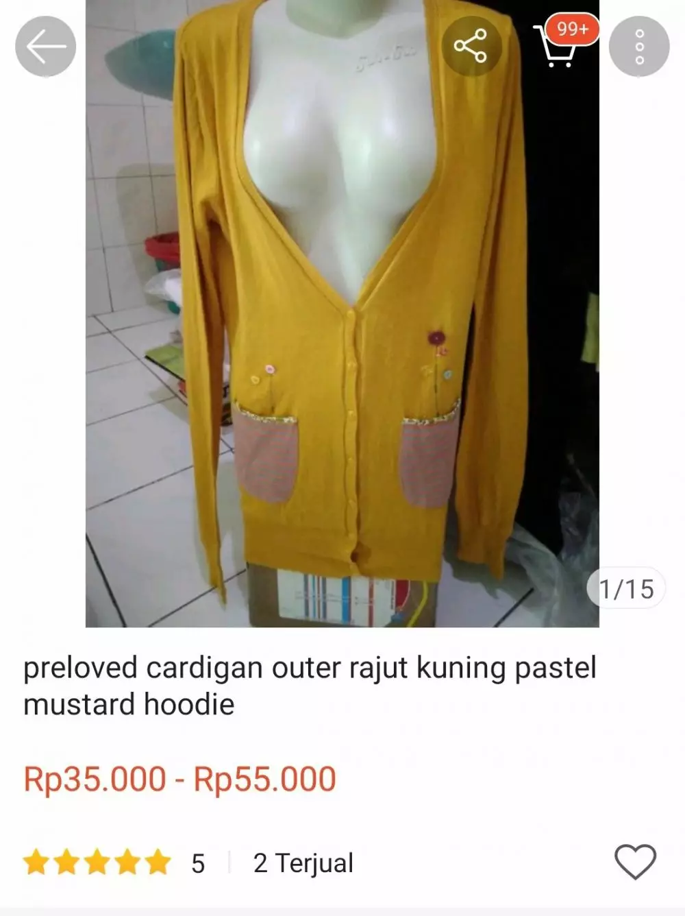 Potret lucu dagangan di onlshop © Twitter