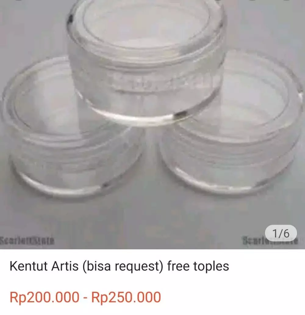 Potret lucu dagangan di onlshop © Twitter