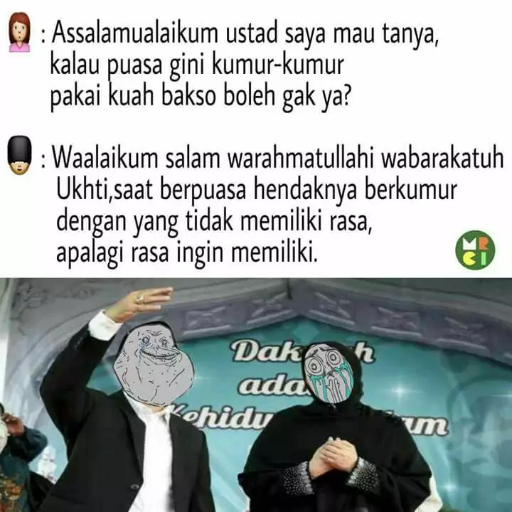 Pertanyaan lucu tentang puasa © berbagai sumber