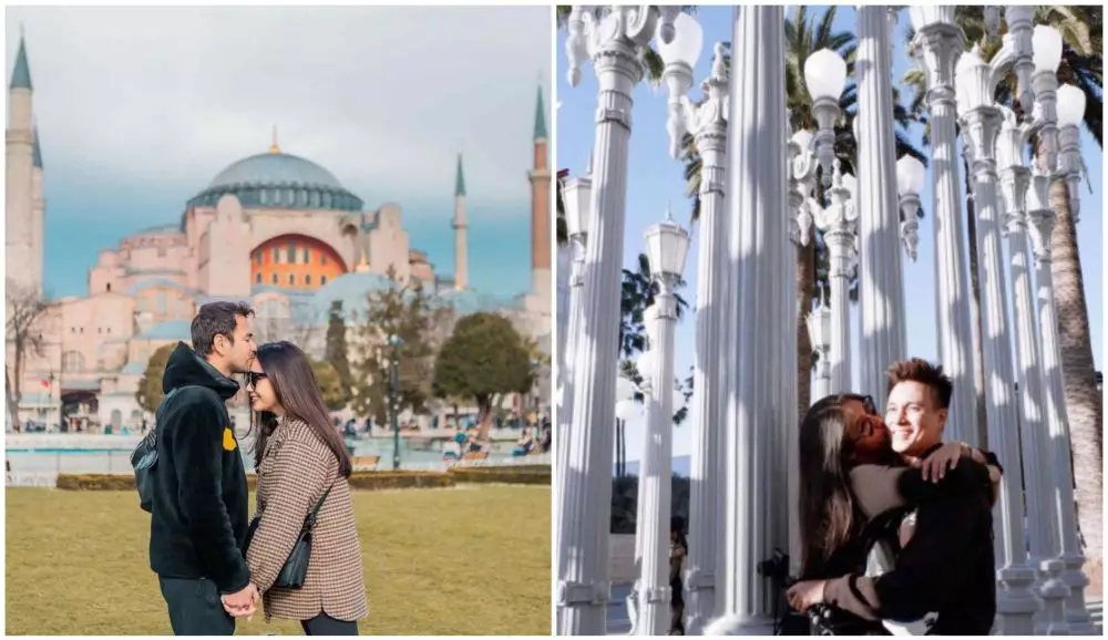 adu gaya raffi-nagita dan baim-paula © 2021 brilio.net