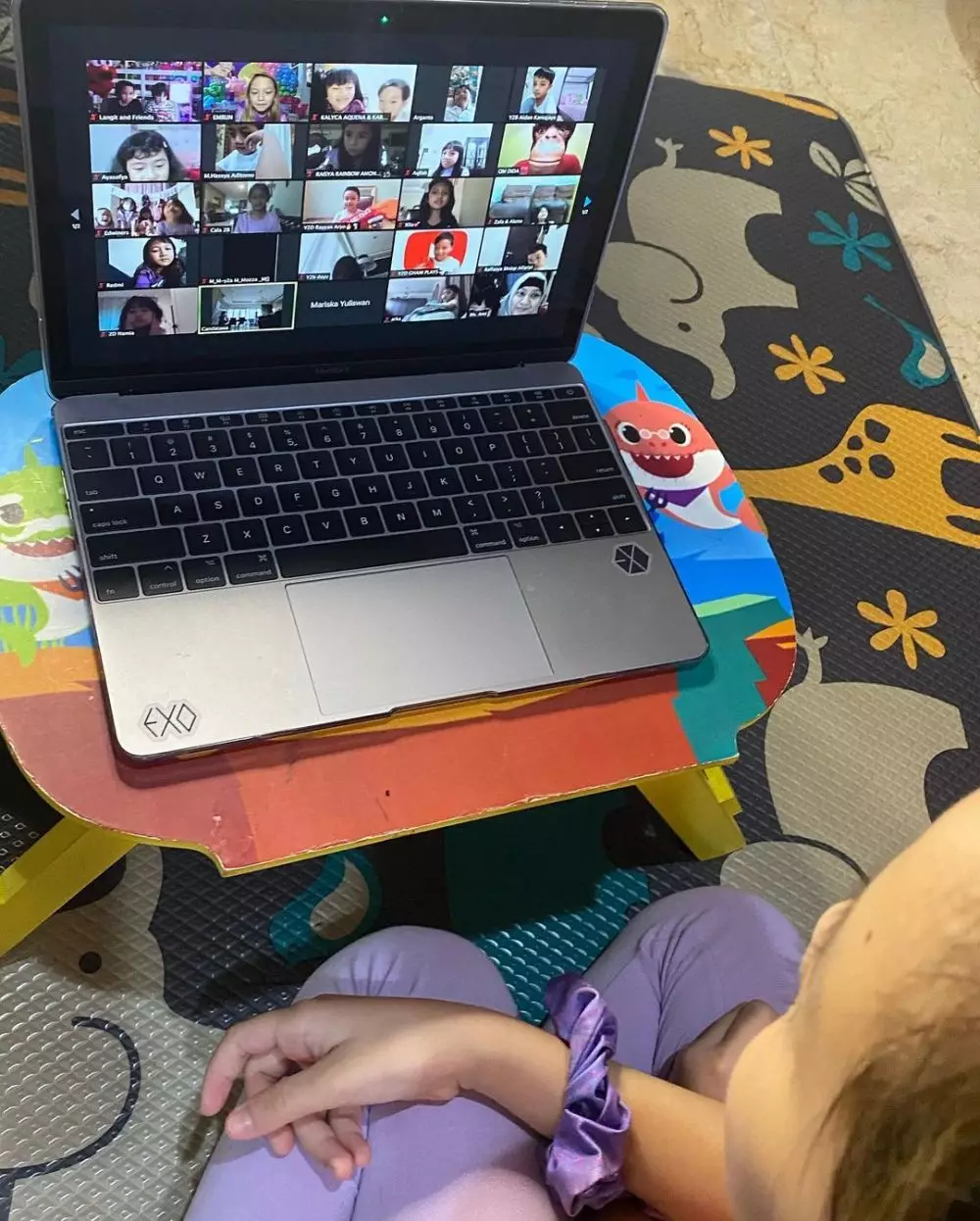 Momen ulang tahun Embun © 2021 brilio.net