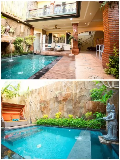 vila keluarga Sarah Menzel © Instagram