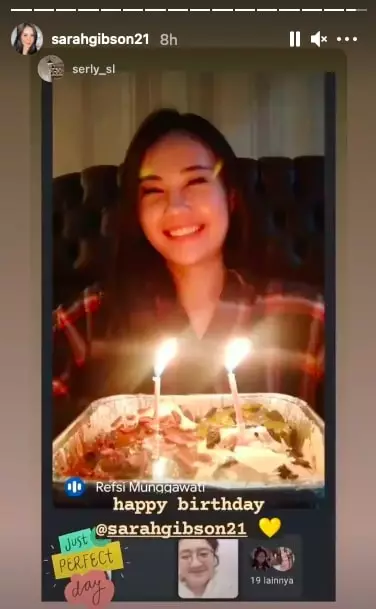 ulang tahun Sarah Gibson © berbagai sumber ulang tahun Sarah Gibson © berbagai sumber