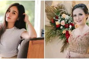 7 Momen ulang tahun Sarah Gibson, bentuk tumpengnya tak biasa