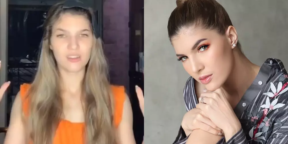 istri bule tanpa dan pakai makeup © Instagram istri bule tanpa dan pakai makeup © Instagram