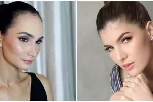 Potret istri bule 7 seleb tanpa dan pakai makeup, curi perhatian