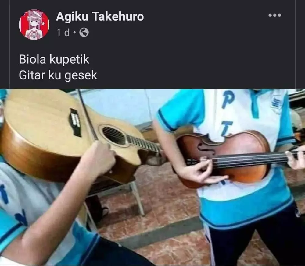 momen lucu terbalik © 2021 Instagram