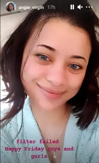 angie virgin potong rambut © Instagram