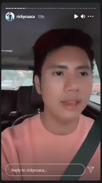penampilan terbaru Ricky Cuaca usai operasi hidung Instagram