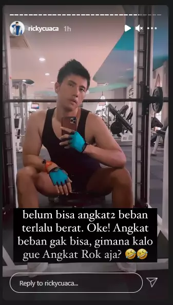 penampilan terbaru Ricky Cuaca usai operasi hidung Instagram