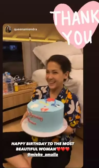 mieke ultah ke-44 © Instagram mieke ultah ke-44 © Instagram