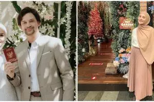Tampil beda, ini 10 gaya Lidi Brugman istri Lucky Perdana pakai hijab