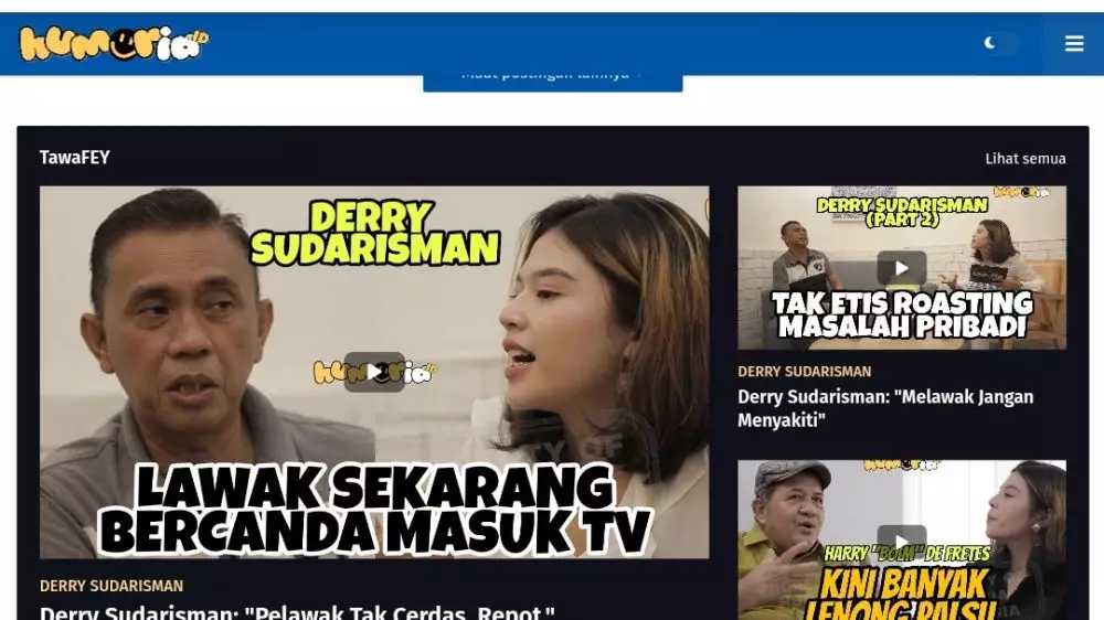 Sekelumit jejak humor Indonesia © 2021 brilio.net