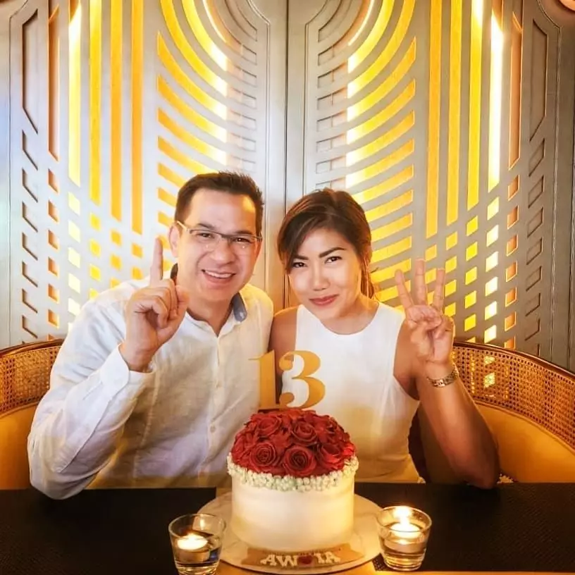 kue ultah pernikahan seleb © 2021 brilio.net