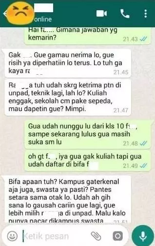 jawaban cewek bikin nangis saat ditembak Instagram