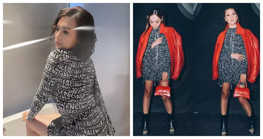 Amanda Manopo kembaran baju dengan seleb dunia © 2021 brilio.net