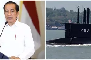 Jokowi: Awak KRI Nanggala-402 adalah patriot penjaga kedaulatan negara