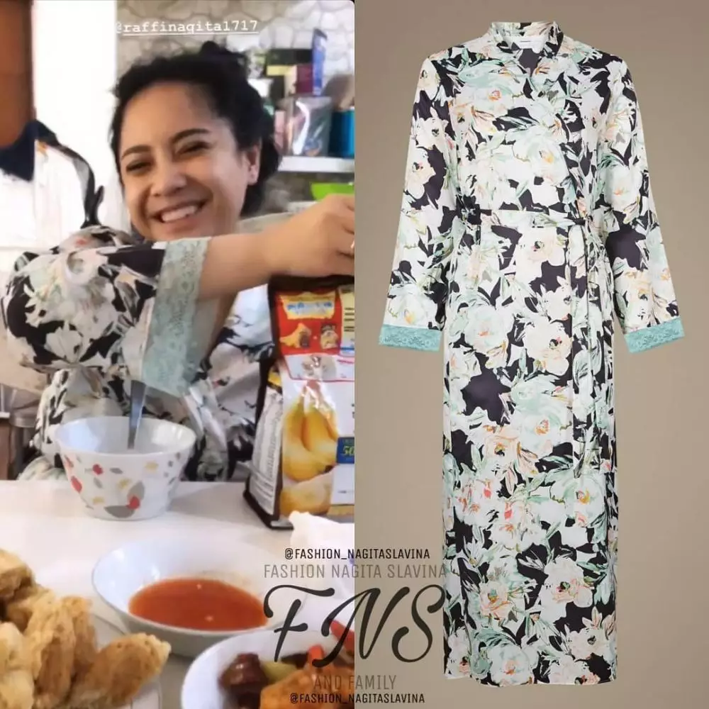 Taksirn harga daster Nagita Slavina © Instagram/@fashion_nagitaslavina