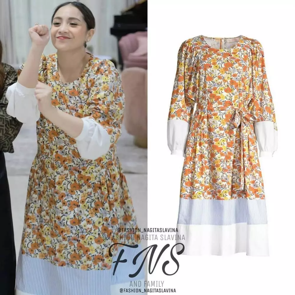 Taksirn harga daster Nagita Slavina © Instagram/@fashion_nagitaslavina