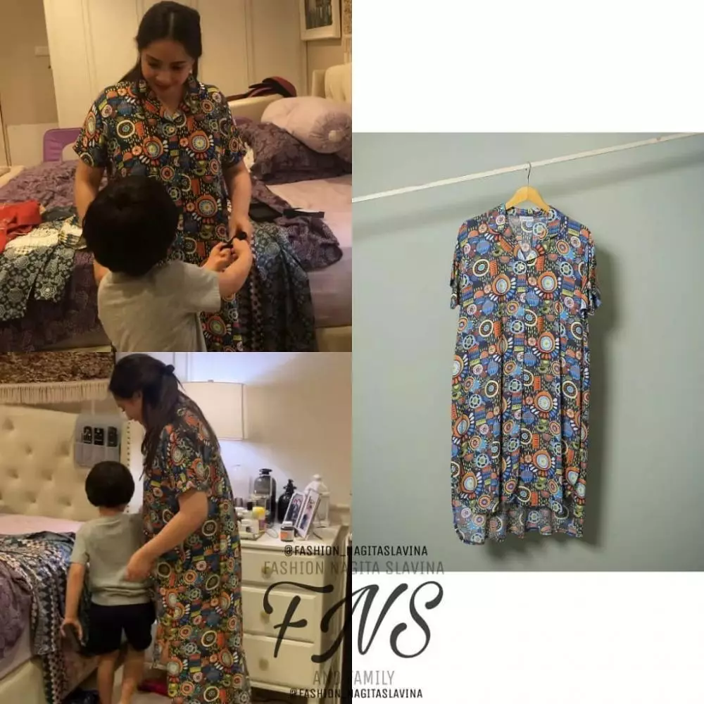 Taksirn harga daster Nagita Slavina © Instagram/@fashion_nagitaslavina