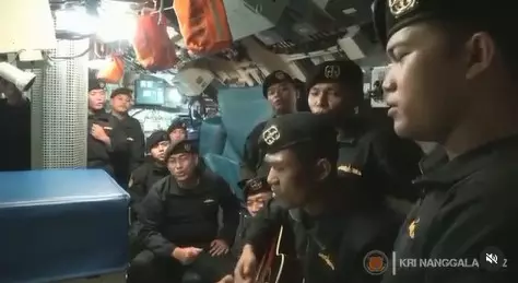 Erick Soekamti unggah video kru KRI Nanggala-402 © Instagram/@erixsoekamti