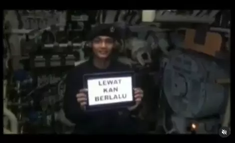 Erick Soekamti unggah video kru KRI Nanggala-402 © Instagram/@erixsoekamti