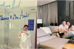 10 Momen Audy Item rayakan ulang tahun ke-38, seru bareng keluarga